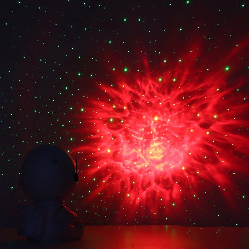 Star led night light projector - night,