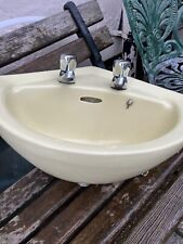 Small Corner Sink With Tap Used Very Cute Possibly 70s