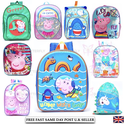 Peppa pig back school kids - pig,