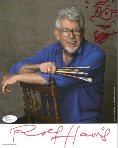 Rolf harris hand signed - signed, 8x10