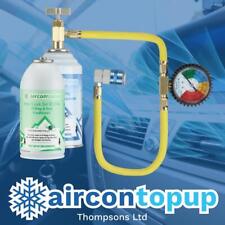 Car R134 AC Aircon Air Con Conditioning Gas Topup Recharge Refill Regas DIY Kit