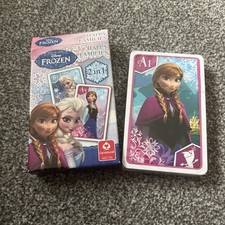 Cartamundi Disney Frozen Happy Families 2 In 1 Playing Cards Morrisons Promo