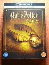 New & Sealed Harry Potter  8-film Collection 4K + Blu-ray