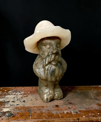 Vintage denmark carved wise - carved,