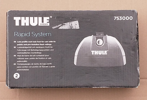 Thule 753 rapid system - rapid, roof