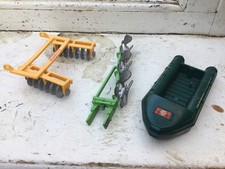 BRITAINS Farm three furrow lime Green Plough etc