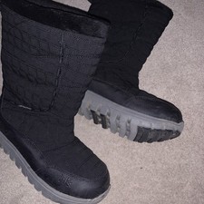 Karrimor Snow Boots Womens Black UK 8, waterproof, THINSULATE insulation perfect