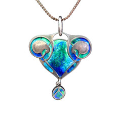 Murrle Bennett Silver Enamel