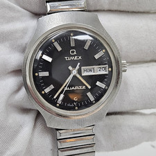 Timex Q Day Date Mens Wrist