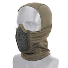 UK Tactical Operators Balaclava Steel Mesh Face Mask Shield Airsoft Paintballing