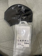 SPEEDO MOULDED SWIM CAP SILICONE POOL GYM SWIMMING HAT - ADULT 