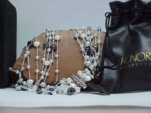 Qvc sterling honora keshi - sterling,