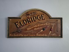 Wooden Shop fishing Advertising Sign