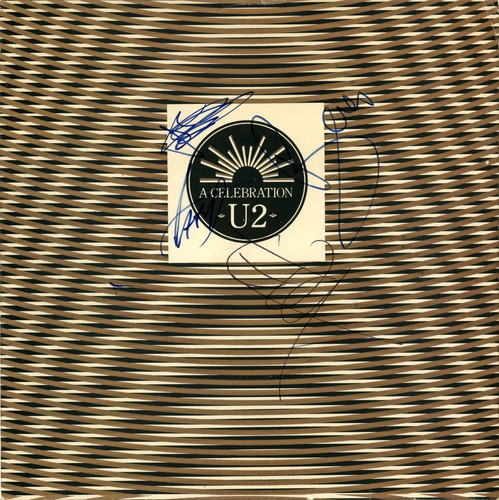 Signed celebration - u2, ‘a