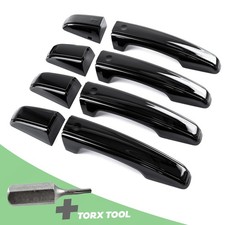 Door handle skins for Range Rover L405 All Black Autobiography NOT COVERS+RH key