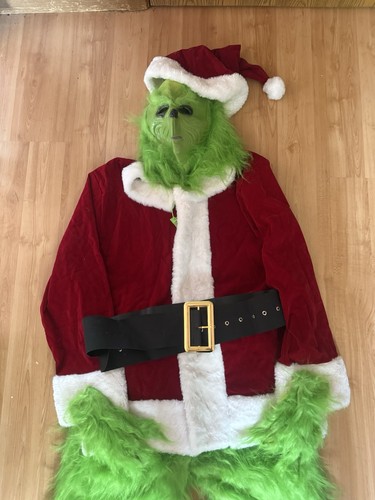 Grinch christmas costume never - grinch,