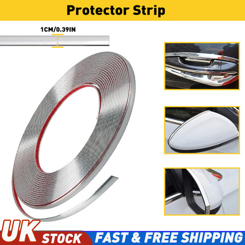 10mm chrome car trim - 7.5m, x