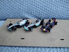 Carrera 1/43 Scale  F1 Cars Mercedes  Red Bull  X3