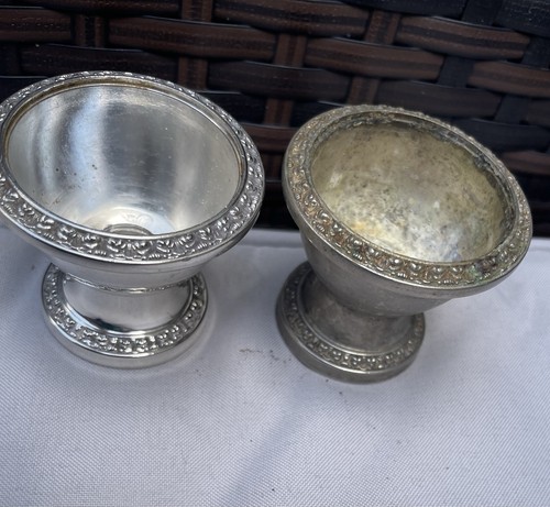 Silver plated egg - plated, of