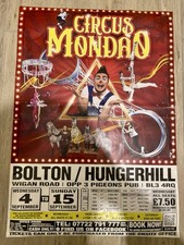 Circus Poster Affiche Plakat Circo Circus Mondao Large Size