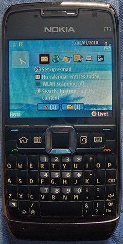 Nokia e71 unlocked mobile - unlocked,