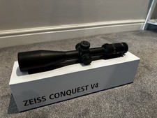Zeiss Conquest V4 6-24x50 ZBi 68 Rifle Scope with ASV Ballistic Turrets