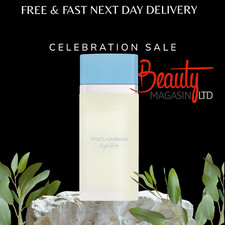 Dolce & Gabbana Light Blue Eau de Toilette 100ml Spray | NEW | Read Description