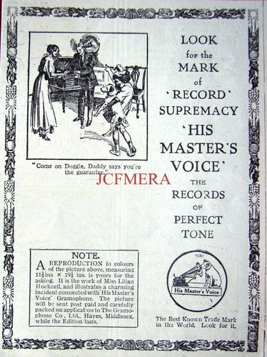 Hmv his master voice ww1 - hmv,
