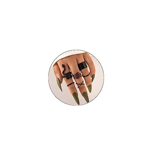 Snake knuckle ring set for - snake,