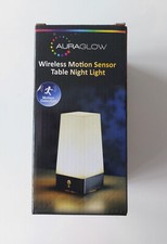 LED Wireless Motion Sensor Table Light. Square. Excellent Condition with Box