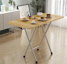 Compact Wood-Color Folding