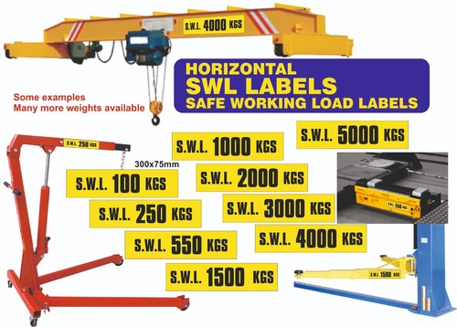 Safe working load horizontal - load,