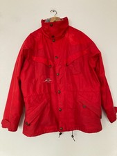 Mover Gore Tex Ski Jacket Waterproof Red Coat Men's Size 42 XL Made In Finland