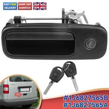 Tailgate Handle Lock+Key 1J6827565B 1J6827565A for VW Golf MK3 & MK4 Transporter