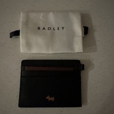 RADLEY BLACK LEATHER CARD