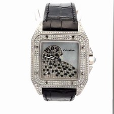 Mens Cartier Santos 100