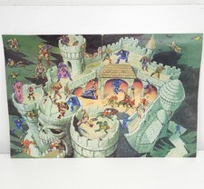 Vintage MOTU He-Man- Letraset Salter Action Transfer Set - Castle Greyskull Rare