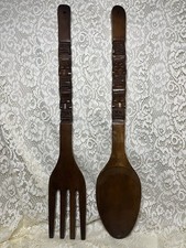 28” Vintage 80s Huge Wooden