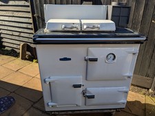 Refurbished AGA / Rayburn Hybrid Cooking Range - Solid Fuel / Wood burning