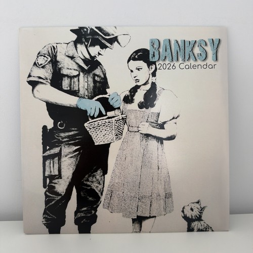 Banksy 2026 wall calendar - banksy, 16