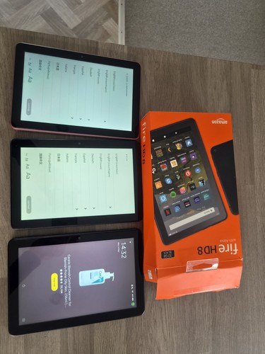 Amazon fire 8 tablets - x,