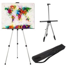 Tripod Painting Easel 160cm Metal Adjustable Foldable Telescopic Artist Easel