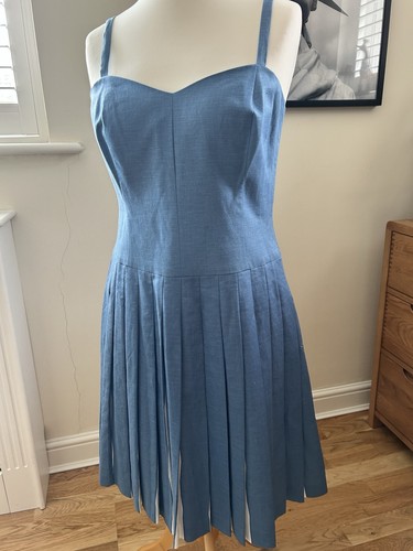 Boden blue linen mix - boden,