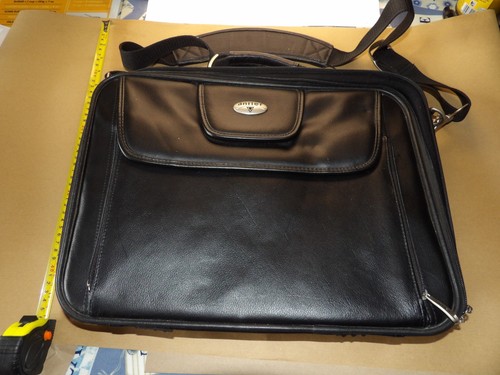Antler leather laptop bag - laptop,