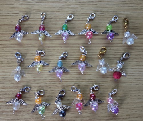 Pcs guardian angel keyring - 18,