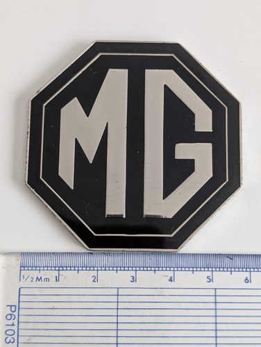 Metal badge emblem 58mm - mg,
