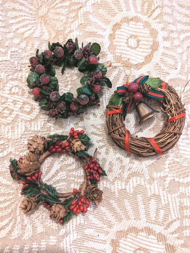 Mini christmas tree wreath - christmas,