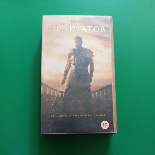 Gladiator vhs russell crowe - vhs,