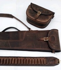 Leather Shot Gun Slip With