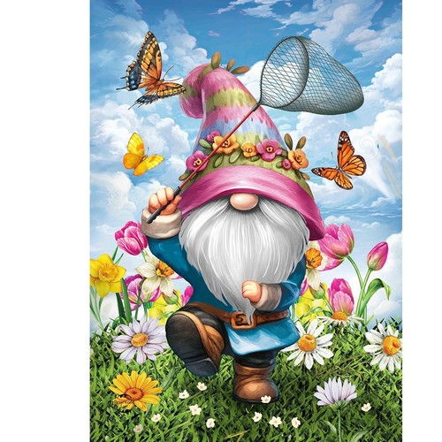 Springtime gnome decorative - gnome",